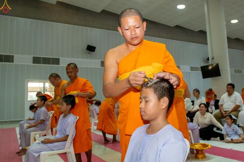 ภาพ No.316861:วันเสาร์ที่ 28 มีนาคม พ.ศ.2569 พิธีปลงผมนาคธรรมทายาท โครงการสามเณรยุวธรรมทายาท รุ่นที่ 34 โครงการสามเณรมัชฌิมธรรมทายาท รุ่นที่ 30 ณ มหารัตนวิหารคด 13 วัดพระธรรมกาย