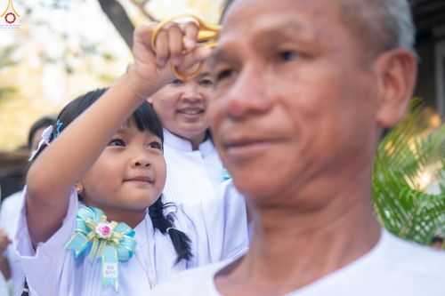 ภาพ No.319756:วันอาทิตย์ที่ 5 เมษายน พ.ศ.2569 พิธีตัดปอยผม และปลงผมนาคธรรมทายาท โครงการบรรพชาและอุปสมบทหมู่ รุ่นบูชาธรรม 82 ปี หลวงพ่อธัมมชโย