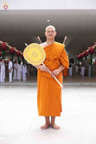 ภาพ No.341914:วันพุธที่ 29 กรกฎาคม พ.ศ. 2569 พิธีอุปสมบทสามเณรประโยค 9 นาคในพระบรมราชานุเคราะห์ ณ โบสถ์พระไตรปิฏก วัดพระธรรมกาย