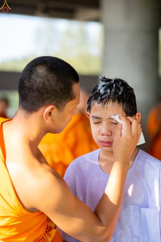 ภาพ No.316841:วันเสาร์ที่ 28 มีนาคม พ.ศ.2569 พิธีปลงผมนาคธรรมทายาท โครงการสามเณรยุวธรรมทายาท รุ่นที่ 34 โครงการสามเณรมัชฌิมธรรมทายาท รุ่นที่ 30 ณ มหารัตนวิหารคด 13 วัดพระธรรมกาย