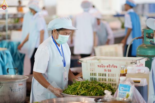 ภาพ No.85042:บรรยากาศการต้อนรับพระสังฆาธิการทั่วประเทศ และพิธีบูชาข้าวพระในวันสมาธิโลก วันอาทิตย์ต้นเดือนที่ 6 สิงหาคม พ.ศ. 2566 ณ สภาธรรมกายสากล วัดพระธรรมกาย