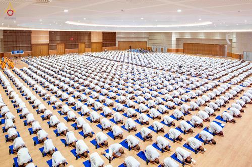 ภาพ No.340305:วันที่ 23 กรกฎาคม พ.ศ. 2569 พิธีเปิดโครงการพัฒนาคุณธรรม จริยธรรม สำหรับนักเรียนนายสิบตำรวจ (นสต.) รุ่นที่ 17 ศูนย์ฝึกอบรมตำรวจภูธรภาค 1 ระหว่างวันที่ 23-27 กรกฏาคม 2569 ( 5 วัน 4 คืน) ณ ศูนย์ปฏิบัติธรรมเวิล์ดพีช วัลเล่ย์ (World Peace Valley) เขาใหญ่  ต.ห