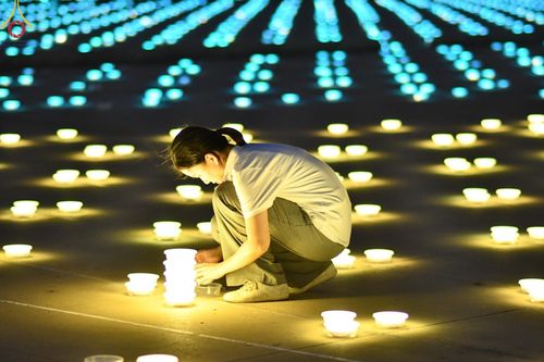 ภาพ No.58380:V.41 เทหมดใจ  ลุยต่อไป ร้อยซาวปี การเตรียมงาน การปฏิบัติงาน และการเก็บงาน ของเจ้าหน้าที่หน่วยงานต่างๆ เพื่อพิธีฉลองอายุวัฒนมงคล 80 ปี หลวงพ่อธัมมชโย และรับถวายมหาสังฆทาน 10,000 กว่าวัดทั่วประเทศ ในวันคุ้มครองโลก จันทร์ที่ 22 เมษายน พ.ศ. 2567