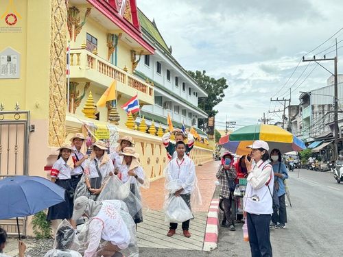 ภาพ No.128791:V.33 รวมพลังเพื่อบางกล่ำ การเตรียมงานของเจ้าหน้าที่หน่วยงานต่างๆ เพื่องานธรรมยาตราอัญเชิญพระบรมสารีริกธาตุ ประดิษฐาน ณ มหารัตนเจดีย์สิริปทุมสวรรค์ (เจดีย์อริยพุทธะ 5 พระองค์) ศูนย์ปฏิบัติธรรมภาคใต้ อ.บางกล่ำ จ.สงขลา ระหว่างวันที่ 9-10 มีนาคม พ.ศ. 2567