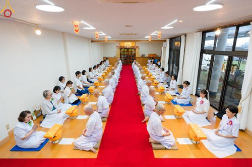 ภาพ No.147581:พิธีตัดปอยผม ขอขมา มอบบาตร ผ้าไตร โครงการปฐมอุปสมบท สมโภชอุโบสถ บูชาธรรม 80 ปี หลวงพ่อธัมมชโย ณ วัดพระธรรมกายโทชิหงิ ประเทศญี่ปุ่น วันพฤหัสบดีที่ 8 สิงหาคม พ.ศ. 2567