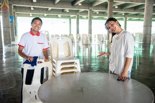 ภาพ No.60676:V.38 ทุ่มพลังเพื่อพ่อครบ 80 ปี ภาพการเตรียมงานของหน่วยงานต่างๆ เพื่อพิธีฉลองอายุวัฒนมงคล 80 ปี หลวงพ่อธัมมชโย และรับถวายมหาสังฆทาน 10,000 กว่าวัดทั่วประเทศ ในวันคุ้มครองโลก วันจันทร์ที่ 22 เมษายน พ.ศ. 2567