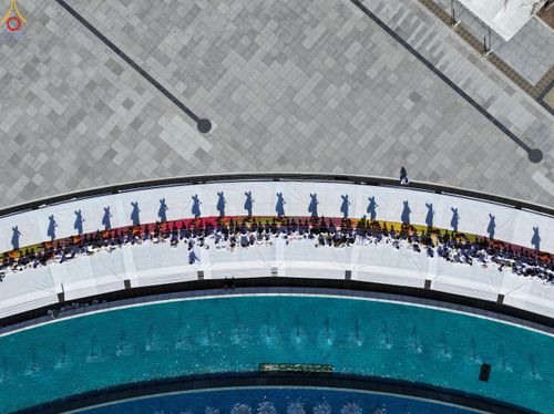 ภาพ No.279561:วันที่ 2 มกราคม พ.ศ.2569 พิธีต้อนรับพระธรรมยาตรา ครั้งที่ 1 ณ วัดพระธรรมกาย (วิหารหลวงปู่ - พระมหาธรรมกายเจดีย์)