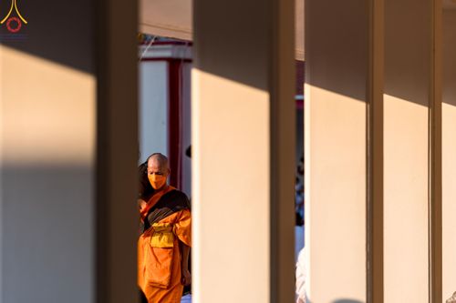 ภาพ No.110480:พิธีต้อนรับพระธรรมยาตรา ในโครงการธรรมยาตรากตัญญูบูชา มหาปูชนียาจารย์ พระมงคลเทพมุนี(สด จนฺทสโร) พระผู้ปราบมาร อนุสรณ์สถาน 7 แห่ง ปีที่ 12 วันที่ 11 มกราคม พ.ศ. 2567 ณ อนุสรณ์สถานลำดับที่ 3 สถานที่เกิดใหม่ในเพศสมณะ วัดสองพี่น้อง จ.สุพรรณบุรี