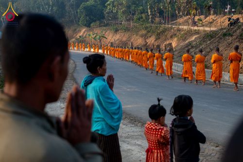 ภาพ No.130881:Photo Story ปฐมบรรพชาชาวพุทธมาร์มา บังกลาเทศ Episode 4/5  วันที่ 10 กุมภาพันธ์พ.ศ. 2567