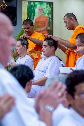 ภาพ No.216777:วันอาทิตย์ที่ 6 เมษายน พ.ศ. 2568 พิธีตัดปอยผม และปลงผมนาคธรรมทายาท โครงการบวชบูชาธรรม81ปี หลวงพ่อธัมมชโย โครงการ 1 และ 2 โครงการนานาชาติ AEC&WAB รุ่น CEO (ผู้บริหาร) รุ่นที่4 ณ หมู่บ้านบรรลุธรรม วัดพระธรรมกาย
