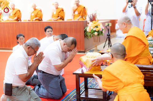 ภาพ No.238912:วันเสาร์ที่ 16 สิงหาคม พ.ศ. 2568 งานบุญประจำปี ครั้งที่ 20 พิธีทักษิณานุปทานแด่บรรพชน ตระกูลผ่องสวัสดิ์และหมู่ญาติที่ล่วงลับไปแล้ว ณ พระมหาเจดีย์ทัตตชีโว ศูนย์อบรมเยาวชนกาญจนบุรี