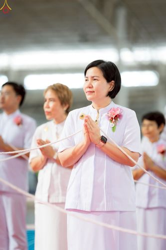 ภาพ No.242622:วันอาทิตย์ที่ 31 สิงหาคม พ.ศ. 2568 งานบุญวันอาทิตย์ พิธีจุดเทียนใจ ไฟนิรันด์ อนันตชัย ณ วัดพระธรรมกาย จ.ปทุมธานี