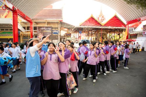 ภาพ No.192364:พิธีทอดผ้าป่าทำนุบำรุงศาสนสถาน ณ วัดเทพพล แขวงบางพรม เขตตลิ่งชัน กรุงเทพมหานคร ในโครงการธรรมยาตรา กตัญญูบูชา มหาปูชนียาจารย์ พระมงคลเทพมุนี(สด จนฺทสโร) พระผู้ปราบมาร อนุสรณ์สถาน 7 แห่ง ปีที่ 13 วันที่ 9 มกราคม พ.ศ. 2568