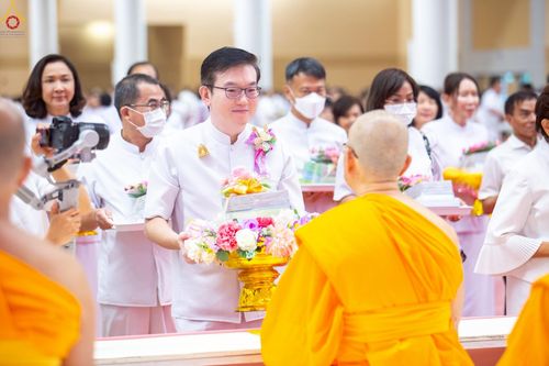 ภาพ No.225436:วันอาทิตย์ที่ 18 พฤษภาคม พ.ศ. 2568 พิธีร่วมบุญการศึกษา พระภิกษุ สามเณร ณ ห้องแก้วสารพัดนึก 2 วัดพระธรรมกาย