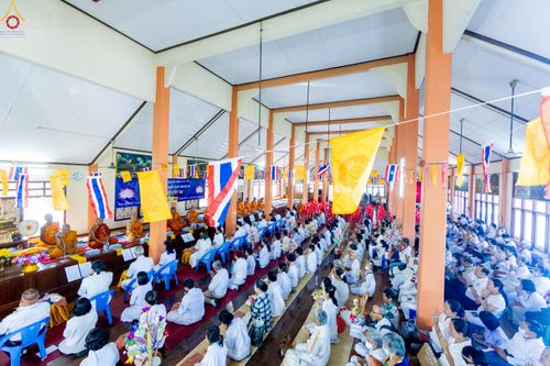 ภาพ No.293386:วันที่ 12 มกราคม พ.ศ. 2569 พิธีทอดผ้าป่าทำนุบำรุงศาสนสถาน ณ วัดผาสุการาม อ.บางเลน จ.นครปฐม ในโครงการธรรมยาตรา กตัญญูบูชา มหาปูชนียาจารย์ พระมงคลเทพมุนี(สด จนฺทสโร) พระผู้ปราบมาร อนุสรณ์สถาน 7 แห่ง ปีที่ 14