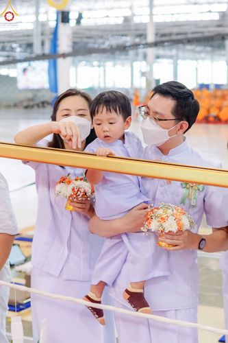 ภาพ No.77810:พิธีหล่อพระบรมพุทธเจ้า ทิศตะวันตก  วันอาทิตย์ที่ 19 มีนาคม พ.ศ. 2566 ณ วัดพระธรรมกาย จ.ปทุมธานี