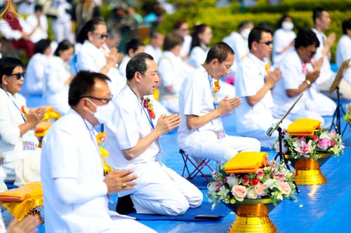 ภาพ No.77968:พิธีบรรพชาสามเณรหมู่ ณ ประเทศเนปาล วันที่ 16 มีนาคม พ.ศ. 2566