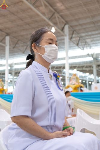 ภาพ No.85141:บรรยากาศการต้อนรับพระสังฆาธิการทั่วประเทศ และพิธีบูชาข้าวพระในวันสมาธิโลก วันอาทิตย์ต้นเดือนที่ 6 สิงหาคม พ.ศ. 2566 ณ สภาธรรมกายสากล วัดพระธรรมกาย