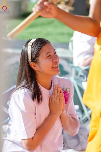 ภาพ No.193360:พิธีต้อนรับพระธรรมยาตรา ณ อนุสรณ์สถาน สถานที่เกิดในเพศสมณะ วัดสองพี่น้อง อำเภอสองพี่น้อง จังหวัดสุพรรณบุรี ในโครงการธรรมยาตรา กตัญญูบูชา มหาปูชนียาจารย์ พระมงคลเทพมุนี(สด จนฺทสโร) พระผู้ปราบมาร อนุสรณ์สถาน 7 แห่ง ปีที่ 13 วันที่ 11 มกราคม พ.ศ. 2568