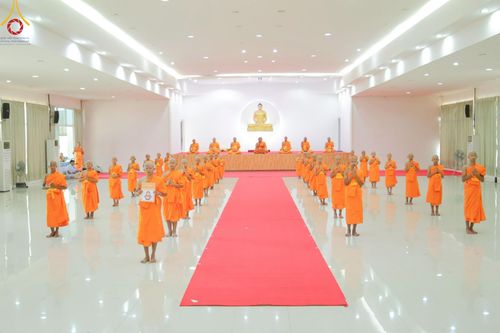 ภาพ No.216289:วันเสาร์ที่ 5 เมษายน พ.ศ. 2568 พิธีตัดปอยผม พิธีขอขมาผู้ปกครอง พิธีขอขมามอบผ้าไตร พิธีบรรพชา พิธีถวายบาตรสามเณร ณ ศูนย์ปฏิบัติธรรมและศูนย์อบรมเยาวชนเพชรบุรี ต.ท่าแลง อ.ท่ายาง จ.เพชรบุรี