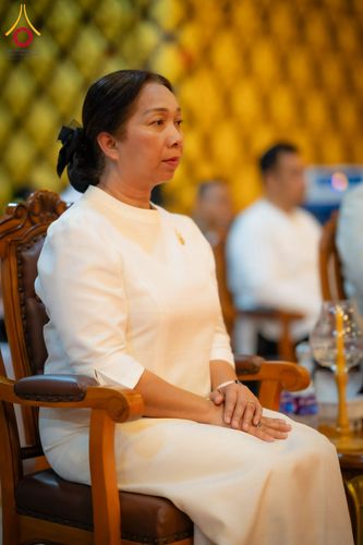 ภาพ No.210769:วันพฤหัสบดีที่ 13 มีนาคม พ.ศ. 2568  สมโภชพระประธานอุโบสถวัดป่าอุบลแก้ว จังหวัดอุบลราชธานี