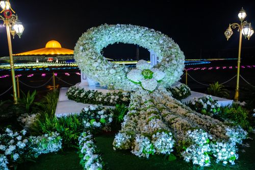 ภาพ No.154914:พิธีจุดประทีป, พิธีฉลองชัยสวดมนต์บทธัมมจักกัปปวัตนสูตร ณ มหารัตนวิหารคด วัดพระธรรมกาย วันอังคารที่ 17 กันยายน พ.ศ. 2567