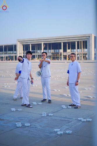 ภาพ No.58329:V.41 เทหมดใจ  ลุยต่อไป ร้อยซาวปี การเตรียมงาน การปฏิบัติงาน และการเก็บงาน ของเจ้าหน้าที่หน่วยงานต่างๆ เพื่อพิธีฉลองอายุวัฒนมงคล 80 ปี หลวงพ่อธัมมชโย และรับถวายมหาสังฆทาน 10,000 กว่าวัดทั่วประเทศ ในวันคุ้มครองโลก จันทร์ที่ 22 เมษายน พ.ศ. 2567