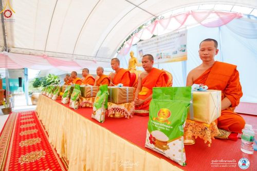 ภาพ No.161201:พิธีถวายมหาสังฆทาน 31 วัด , พิธีบุพเปตพลี , พิธีไถ่ชีวิตโค และ ปล่อยพันธ์ุปลาจำนวน 50,000 ชีวิต ณ ศูนย์การศึกษาจอมบึง ต.รางบัว อ.จอมบึง จ.ราชบุรี วันที่ 28 กันยายน พ.ศ. 2567