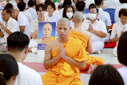 ภาพ No.229251:วันเสาร์ที่ 14 มิถุนายน พ.ศ. 2568 พิธีบรรพชา , พิธีถวายบาตร , พิธีอุปสมบท ในโครงการบรรพชาอุปสมบทหมู่ ผู้บริหารรุ่นที่ 15 และ อุดมศึกษา รุ่นที่ 52 ณ โบสถ์พระไตรปิฎก วัดพระธรรมกาย