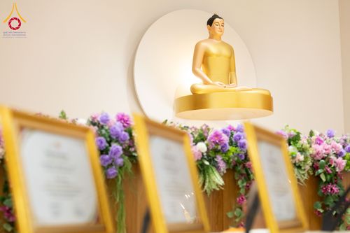 ภาพ No.346672:วันพฤหัสบดี 27 สิงหาคม พ.ศ.2569 พิธีมอบรางวัลแก่สามเณรทรงพระปาฏิโมกข์ปีที่ 4/2569