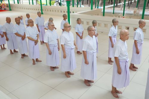 ภาพ No.338767:วันที่ 11 กรกฎาคม พศ.2569 พิธีบรรพชาอุปสมบท โครงการอุปสมบทหมู่ธรรมทายาทนานาชาติ  IDOP รุ่นที่ 21 (ภาษาจีน)  จากประเทศจีน มาเลเซีย สิงคโปร์ และไต้หวัน , โครงการบรรพชาสามเณรโรงเรียนนานาชาติ รุ่นที่ 15