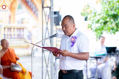 ภาพ No.311050:วันพฤหัสบดีที่ 26 กุมภาพันธ์ พ.ศ. 2569 พิธีถวายสังฆทานแด่คณะสงฆ์ 323 วัด ปีที่ 22 ครั้งที่ 182 พิธีมอบกองทุนหนุนแรงใจช่วยครูใต้ ปีที่ 19 ครั้งที่ 145 และพิธีทำบุญอุทิศส่วนกุศลให้ผู้วายชนม์