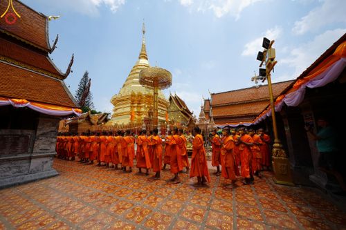 ภาพ No.81276:พระภิกษุ สามเณร วัดบ้านขุน  ธรรมยาตราฉลองแชมป์บาลี ของคณะสงฆ์ภาค 7 ประจำปี 2566 วันเสาร์ที่ 27 พฤษภาคม พ.ศ. 2566