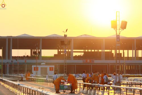 ภาพ No.321561:วันที่ 9-10 เมษายน พ.ศ.2569 การเตรียมงาน มัดถุงน้ำ ถ่วงขาโต๊ะไทยธรรม เพื่องานถวายมหาสังฆทาน 40,000 กว่าวัดทั่วประเทศ วันคุ้มครองโลก 22 เมษายน พ.ศ.2569 วัดพระธรรมกาย