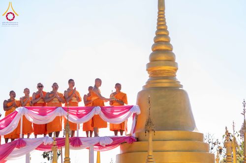 ภาพ No.309194:วันเสาร์ที่ 7 กุมภาพันธ์ พ.ศ.2569 พิธีบรรจุพระบรมสารีริกธาตุ ประดิษฐาน  ณ เจดีย์วัดทุ่งเจริญธรรม อ.อมก๋อย จ.เชียงใหม่