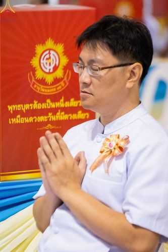 ภาพ No.146991:การต้อนรับพระสังฆาธิการ 2,000 กว่าวัดทั่วประเทศ และพิธีบูชาข้าวพระ เนื่องในวันสมาธิโลก วันอาทิตย์ที่ 4 สิงหาคม พ.ศ. 2567 ณ สภาธรรมกายสากล วัดพระธรรมกาย