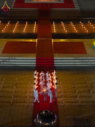 ภาพ No.312246:วันอังคารที่ 3 มีนาคม พ.ศ.2569 พิธีเวียนประทักษิณและจุดมาฆประทีป (ภาพชุดที่ 2) ณ ลานธรรมพระมหาธรรมกายเจดีย์ วัดพระธรรมกาย