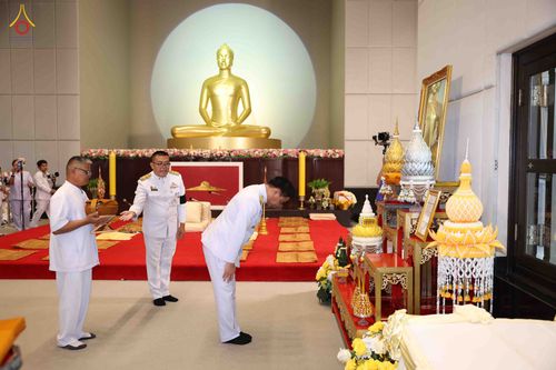ภาพ No.341855:วันพุธที่ 29 กรกฎาคม พ.ศ. 2569 พิธีอุปสมบทสามเณรประโยค 9 นาคในพระบรมราชานุเคราะห์ ณ โบสถ์พระไตรปิฏก วัดพระธรรมกาย