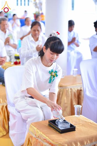 ภาพ No.313071:วันเสาร์ที่ 28 กุมภาพันธ์  พ.ศ. 2569 พิธีทอดผ้าป่าสามัคคีเพื่อสร้างอาคารที่พักสามเณร ณ ศูนย์ปฏิบัติธรรมสวนผึ้ง จ.ราชบุรี