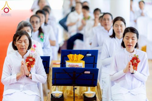 ภาพ No.274646:วันอาทิตย์ที่ 23 พฤศจิกายน พ.ศ. 2568 พิธีทอดผ้าป่าสามัคคี เพื่อระดมทุนสร้างกุฏิที่พักสามเณร ณ ศูนย์ปฏิบัติธรรมสวนผึ้ง จ.ราชบุรี