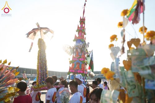 ภาพ No.178214:พิธีทอดผ้าป่าไทย-เมียนมา ครั้งที่ 7 วันอาทิตย์ที่ 1 ธันวาคม พ.ศ.2567 ณ สภาธรรมกายสากล  พระมหาธรรมกายเจดีย์ วัดพระธรรมกาย จ.ปทุมธานี