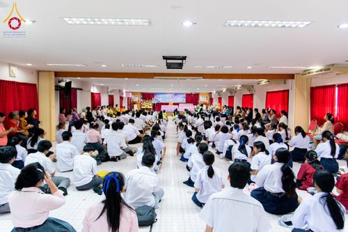 ภาพ No.184380:กิจกรรมวันรวมพลังเด็กดี V-Star ผู้นำฟื้นฟูศีลธรรมโลก ในวันที่ 11 ธันวาคม พ.ศ. 2567 ณ วิทยาลัยเทคโนโลยีบริหารธุรกิจ จังหวัดชัยภูมิ