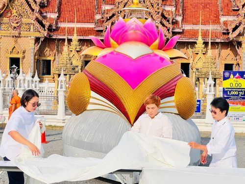 ภาพ No.128655:V.33 รวมพลังเพื่อบางกล่ำ การเตรียมงานของเจ้าหน้าที่หน่วยงานต่างๆ เพื่องานธรรมยาตราอัญเชิญพระบรมสารีริกธาตุ ประดิษฐาน ณ มหารัตนเจดีย์สิริปทุมสวรรค์ (เจดีย์อริยพุทธะ 5 พระองค์) ศูนย์ปฏิบัติธรรมภาคใต้ อ.บางกล่ำ จ.สงขลา ระหว่างวันที่ 9-10 มีนาคม พ.ศ. 2567