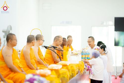 ภาพ No.238556:วันอาทิตย์ที่ 17 สิงหาคม พ.ศ. 2568 พิธีทอดผ้าป่าบำรุงศูนย์อบรมเยาวชนนครปฐม ครบรอบ 14 ปี และพิธีปลูกต้นไม้รอบสระเศรษฐี ณ ศูนย์อบรมเยาวชนนครปฐม