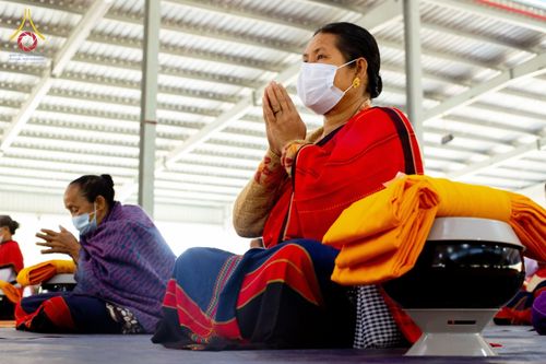 ภาพ No.75946:พิธีบรรพชาสามเณร ณ วัดปันชารี สันติปูร์ อรัญกฏิ เมืองคาร์กาชารี ประเทศบังกลาเทศ วันที่ 10 กุมภาพันธ์ พ.ศ. 2566