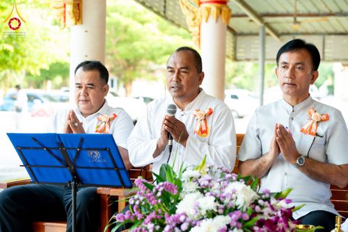 ภาพ No.208475:พิธีถวายสังฆทานแด่คณะสงฆ์ 323 วัด ปีที่ 21 ครั้งที่ 174 พิธีมอบกองทุนหนุนแรงใจช่วยครูใต้ ปีที่ 18 ครั้งที่ 138 และพิธีทำบุญอุทิศส่วนกุศลให้ผู้วายชนม์ ณ วัดบุณณาราม(วัดโคกงู) จ.นราธิวาส วันเสาร์ที่ 15 กุมภาพันธ์ พ.ศ.2568