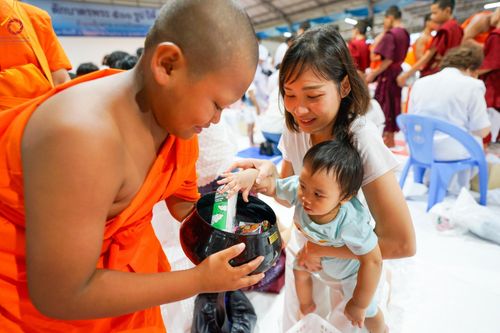 ภาพ No.140862:พิธีตักบาตรพระ 500 รูป ปีที่ 9 ณ ธุดงคสถานล้านนา อำเภอสันทราย จังหวัดเชียงใหม่ วันอาทิตย์ที่ 9 มิถุนายน พ.ศ. 2567