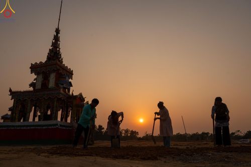 ภาพ No.127190:Photo Story ปฐมบรรพชาชาวพุทธมาร์มา เริ่ม วันที่ 2 กุมภาพันธ์ พ.ศ. 2567 ณ วัดธัมจักร อรัญกุฏิ เมืองรัมการ์ คาร์กาชารี บังกลาเทศ