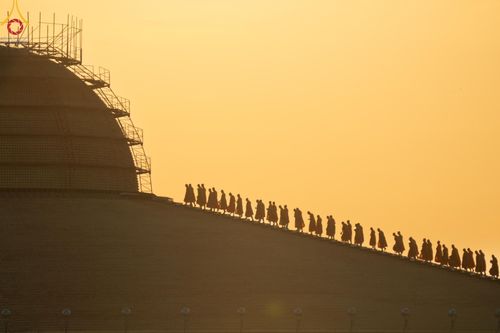 ภาพ No.194514:พิธีปฐมเริ่มสุวรรณรังสรรค์มหาธรรมกายเจดีย์ วันจันทร์ที่ 13 มกราคม พ.ศ. 2568 ณ มหาธรรมกายเจดีย์ วัดพระธรรมกาย จ.ปทุมธานี