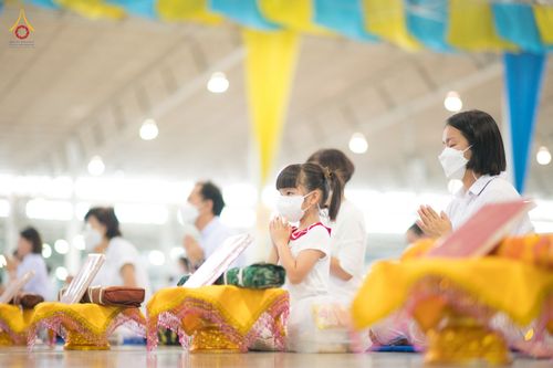 ภาพ No.80539:พิธีถวายทุนสนับสนุนการสร้าง พระไตรปิฎกฉบับธรรมชัย วันเสาร์ที่ 29 เมษายน พ.ศ. 2566 ณ สภาธรรมกายสากล วัดพระธรรมกาย